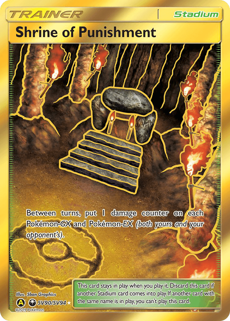 Shrine of Punishment Pokémon card
