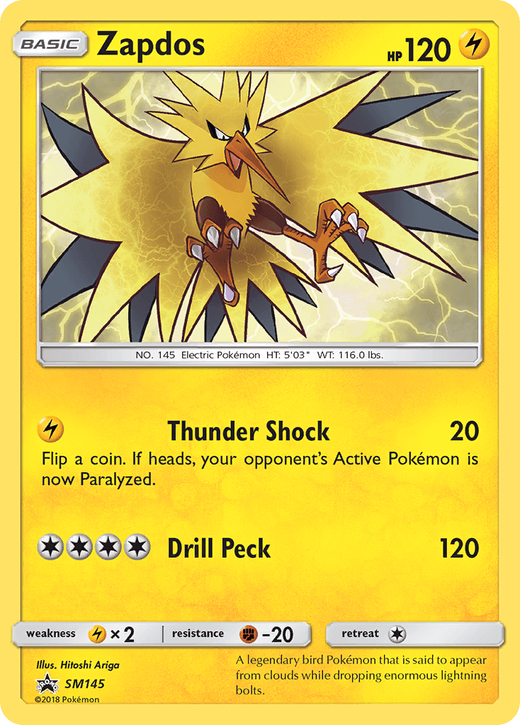 Zapdos Pokémon card