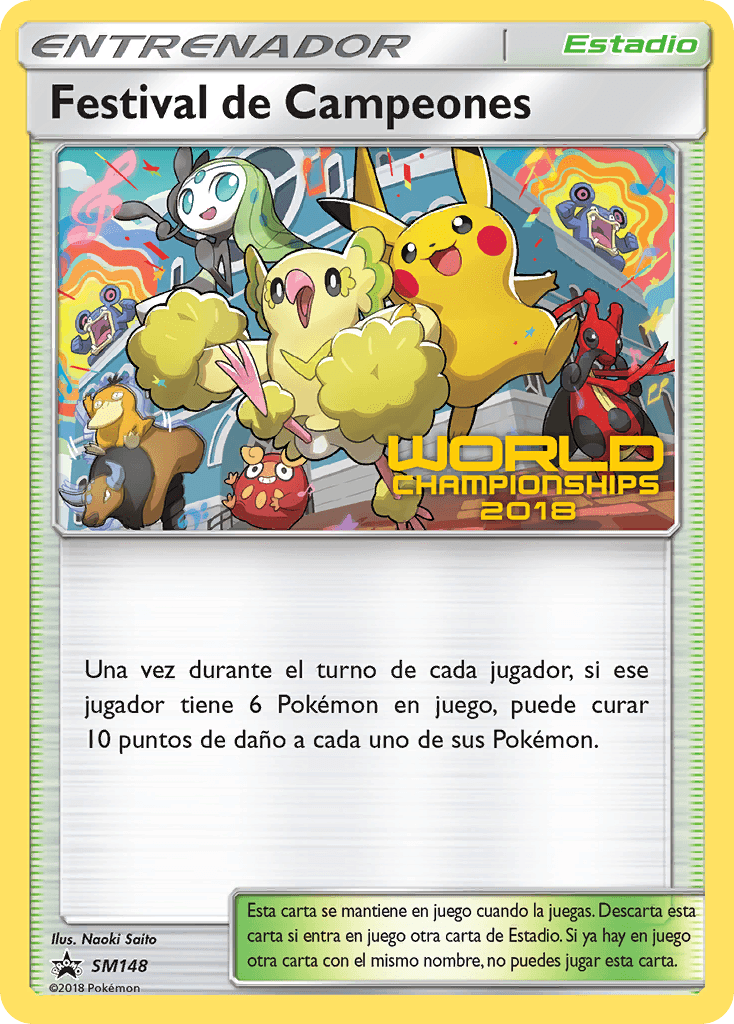 Champions Festival Pokémon card
