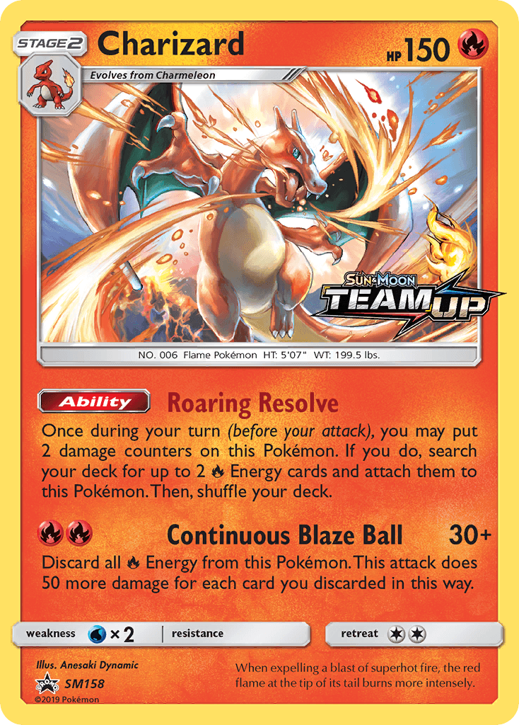 Charizard from SM Black Star Promos