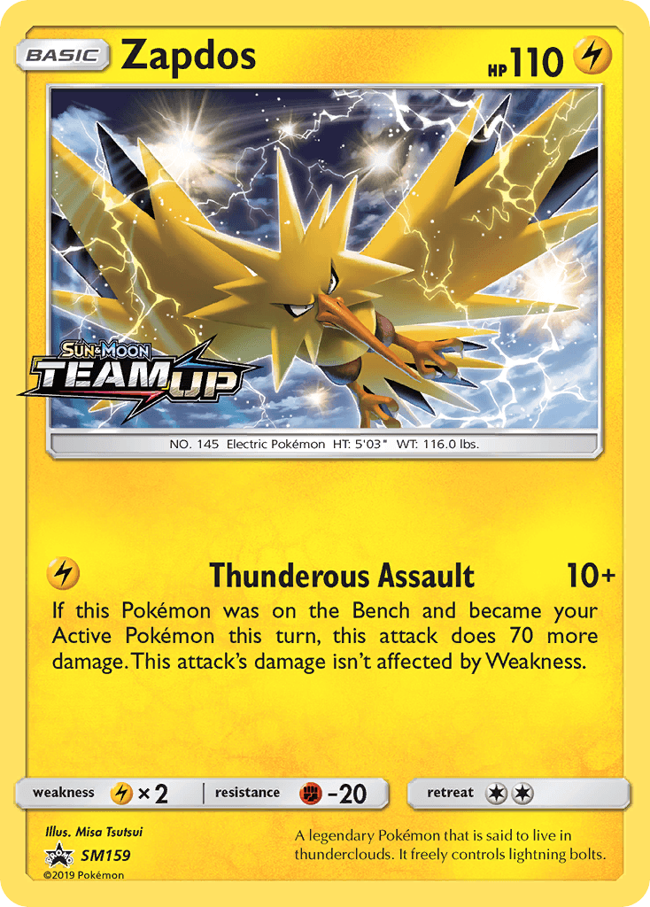 Zapdos Pokémon card