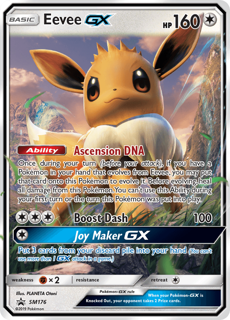 Eevee-GX from SM Black Star Promos
