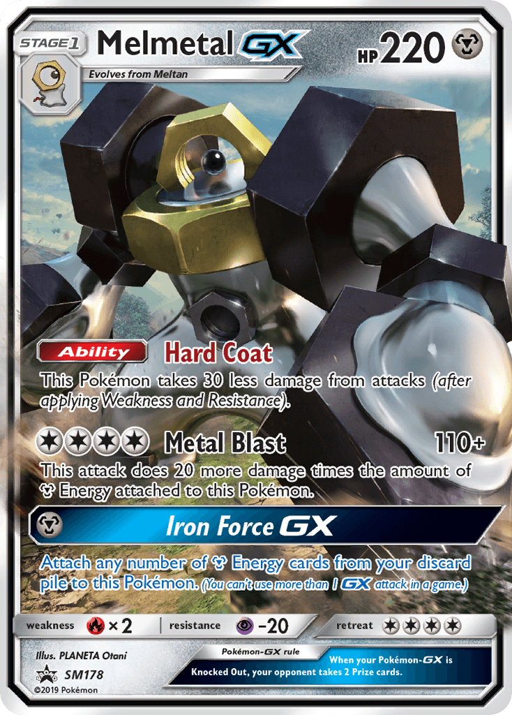 Melmetal-GX Pokémon card