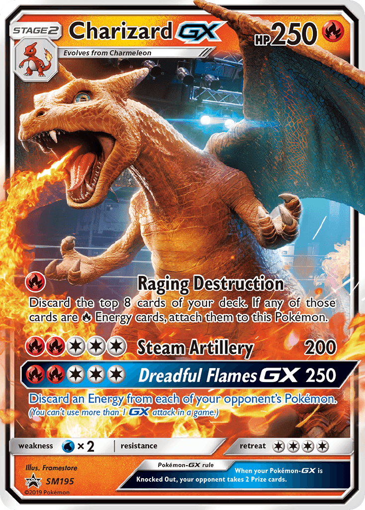 Charizard-GX from SM Black Star Promos