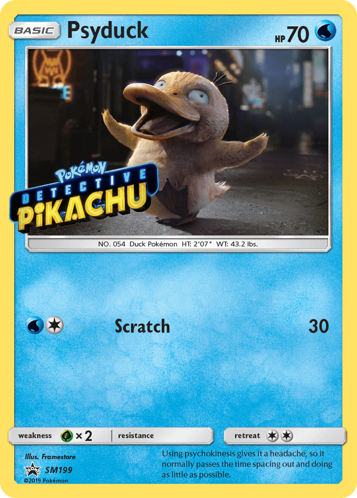 Psyduck Pokémon card