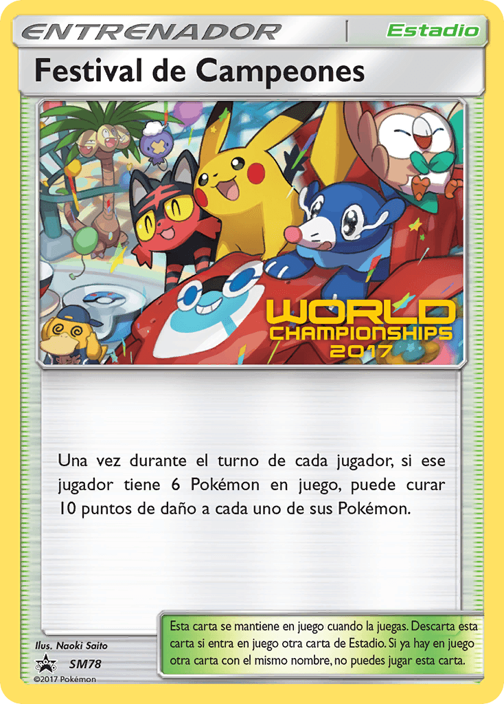 Champions Festival Pokémon card
