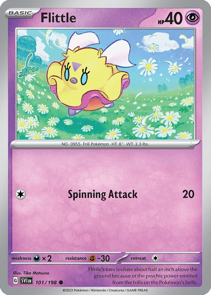 Flittle Pokémon card