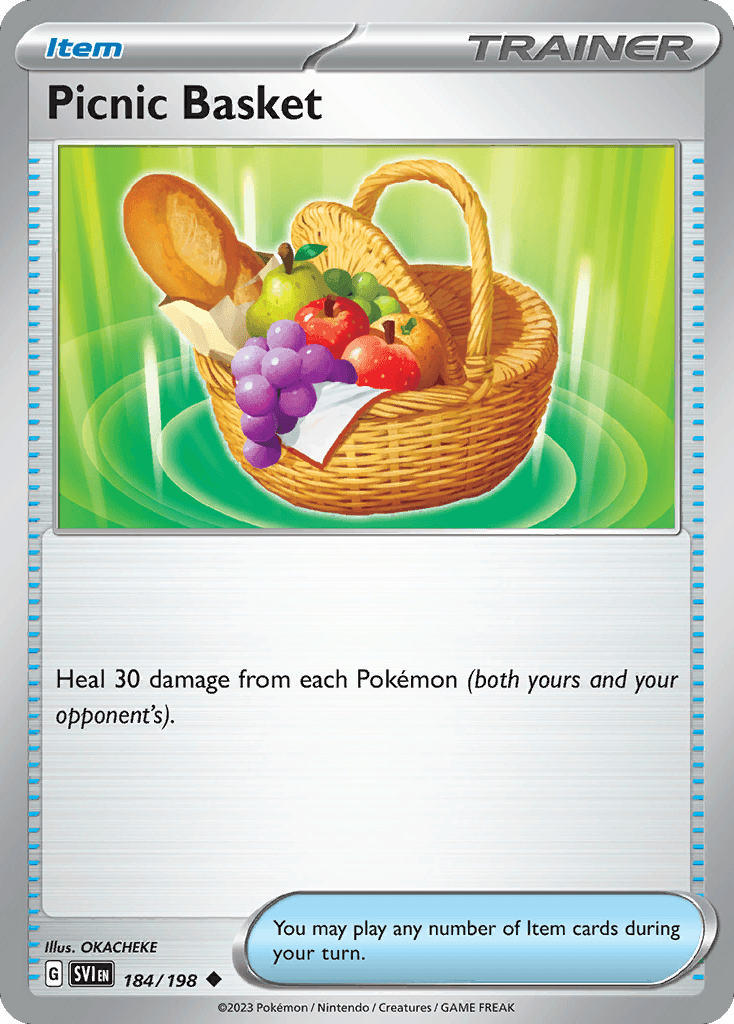 Picnic Basket Pokémon card