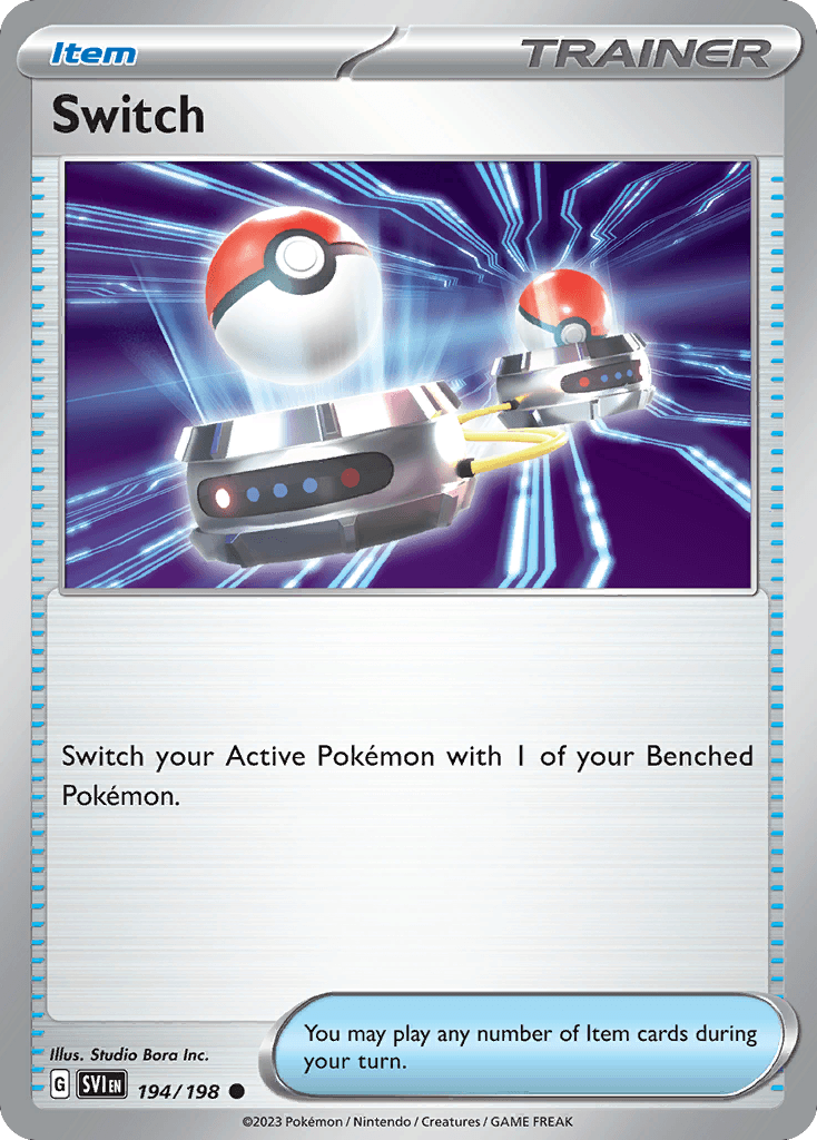 Switch Pokémon card