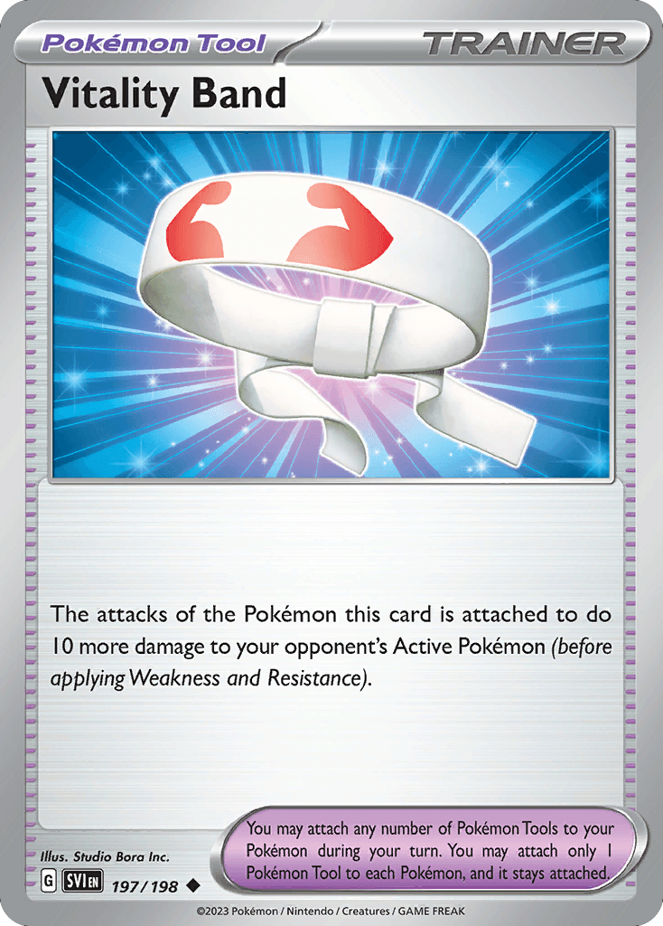 Vitality Band Pokémon card
