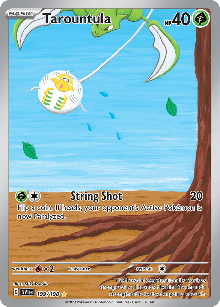Tarountula Pokémon card