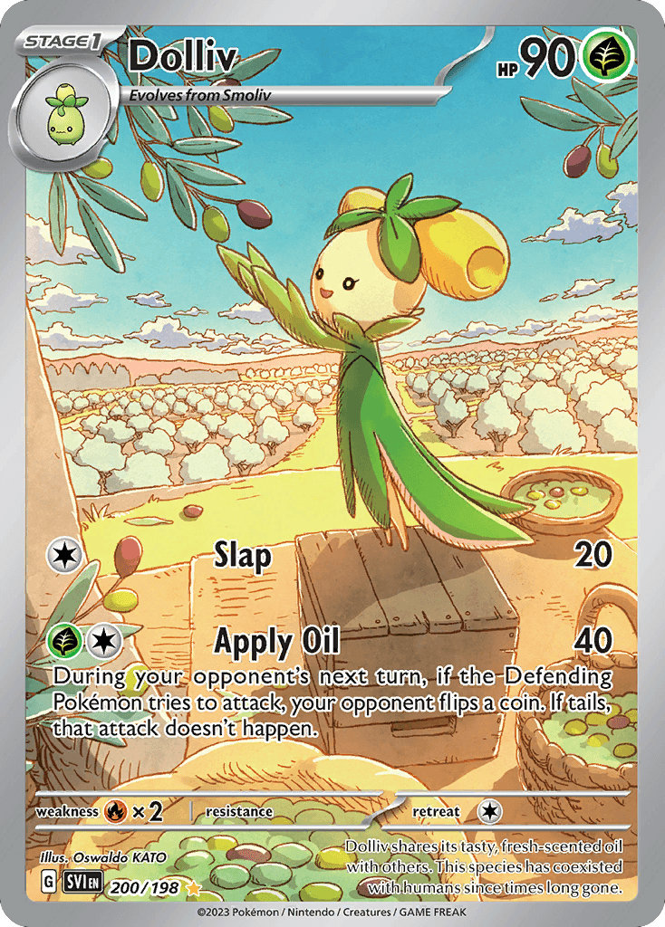 Dolliv Pokémon card