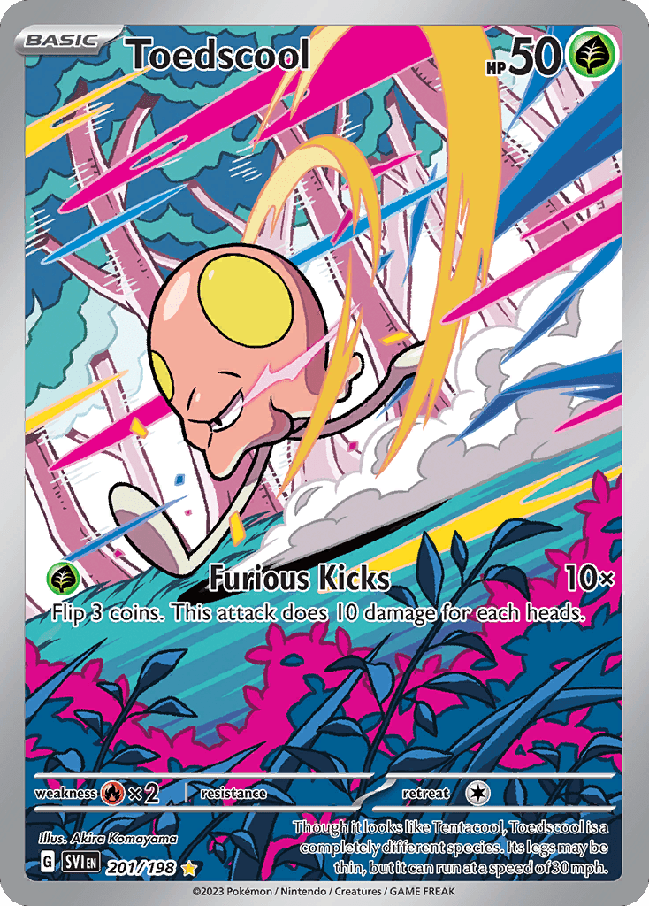 Toedscool illustrated by Akira Komayama