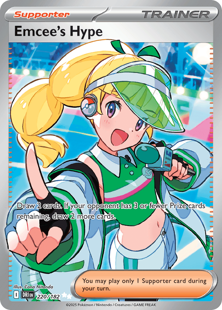Emcee's Hype Pokémon card