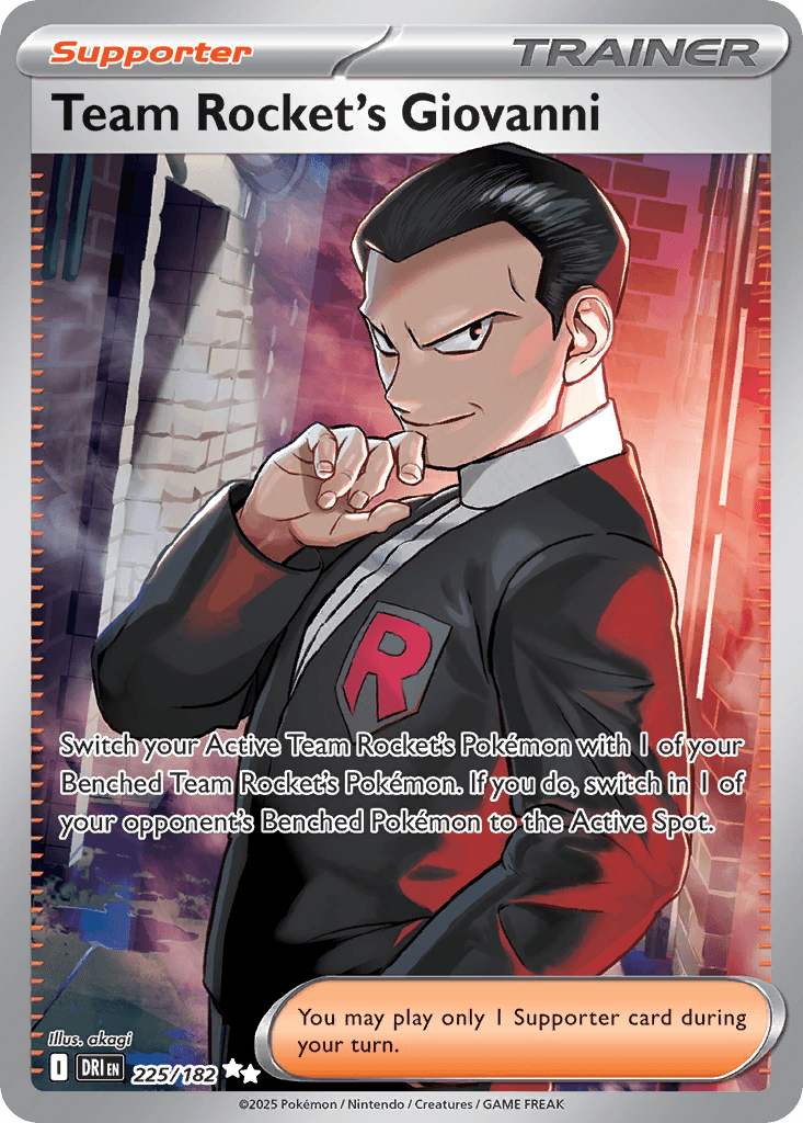 Team Rocket's Giovanni — Ultra Rare