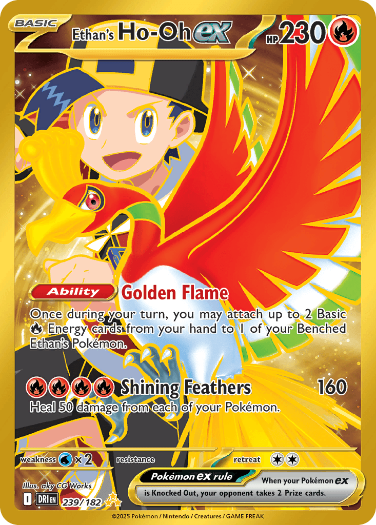Ethan's Ho-Oh ex from Destined Rivals