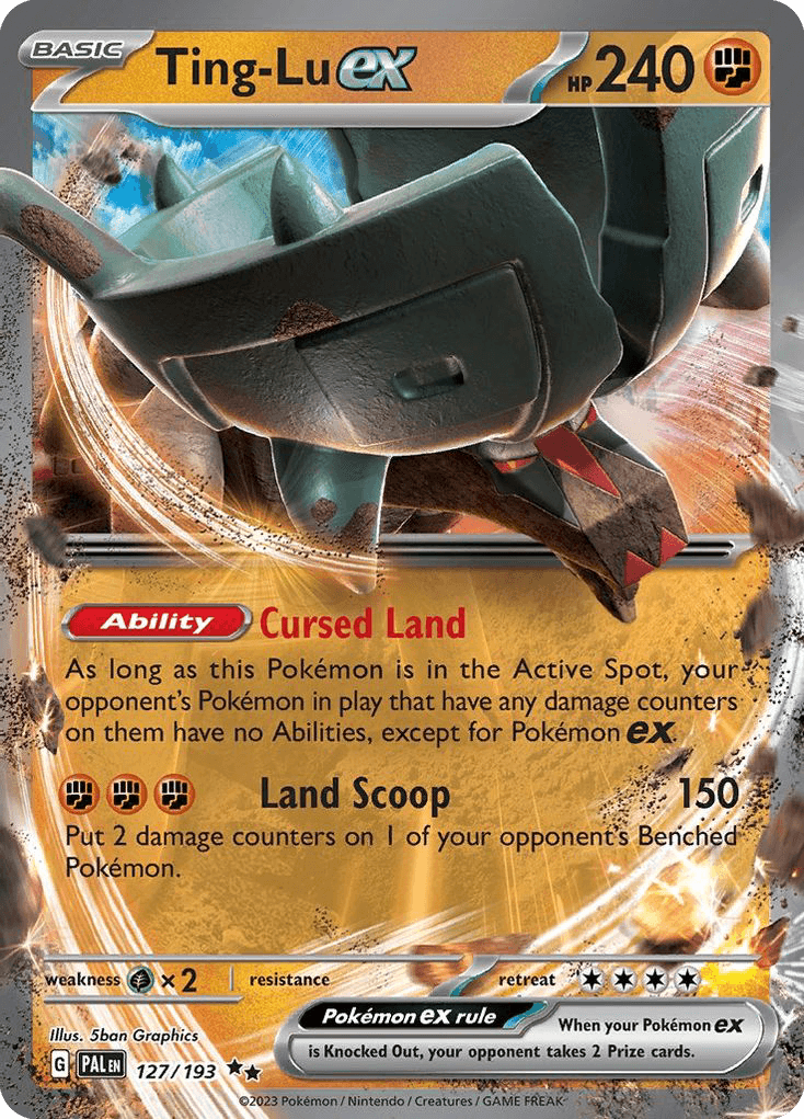Ting-Lu ex Pokémon card