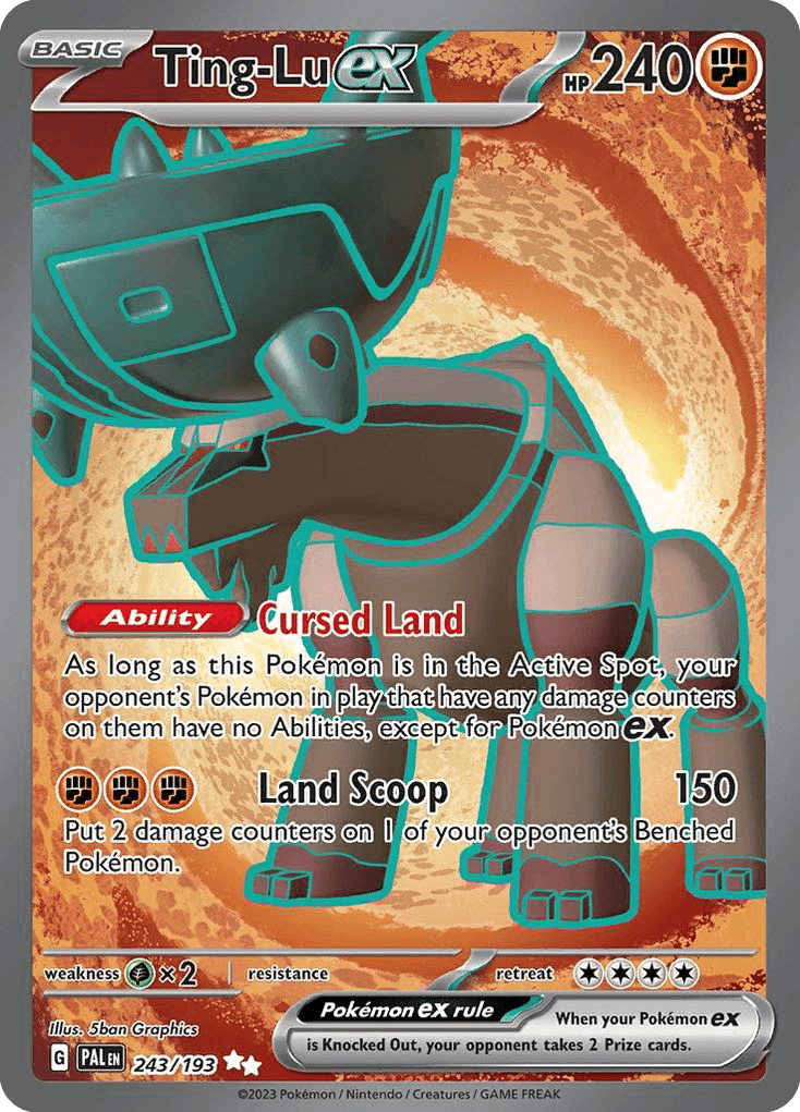 Ting-Lu ex Pokémon card
