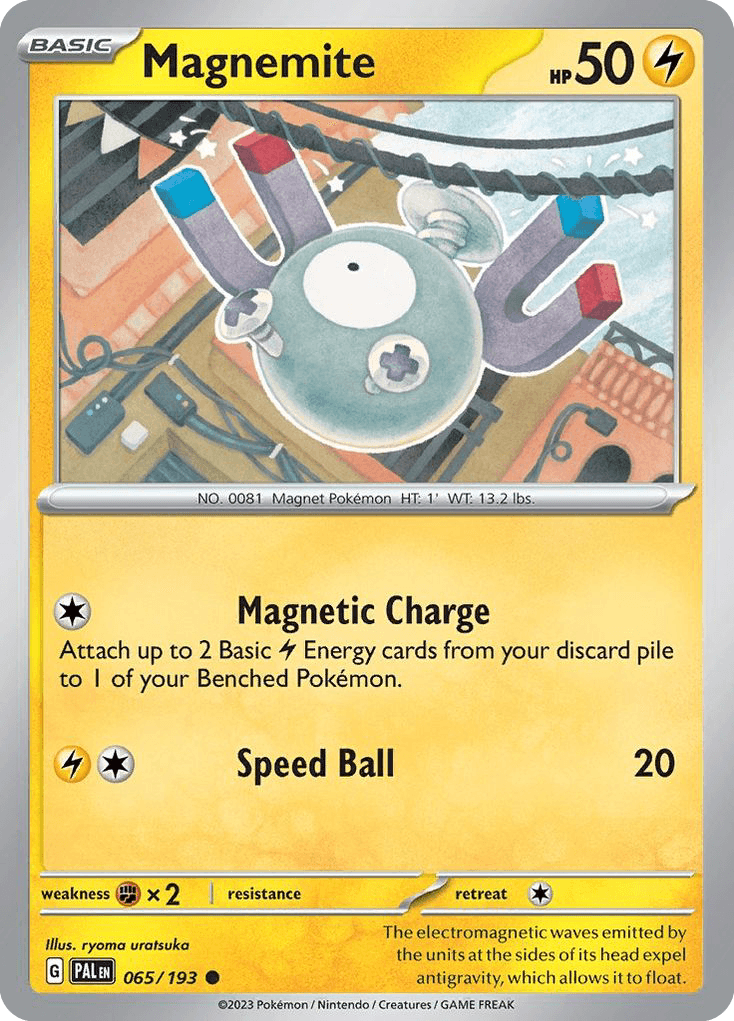 Magnemite Pokémon card