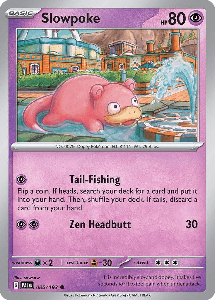Slowpoke illustrated by sowsow