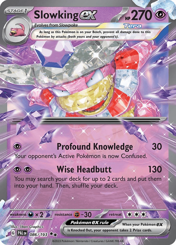 Slowking ex Pokémon card