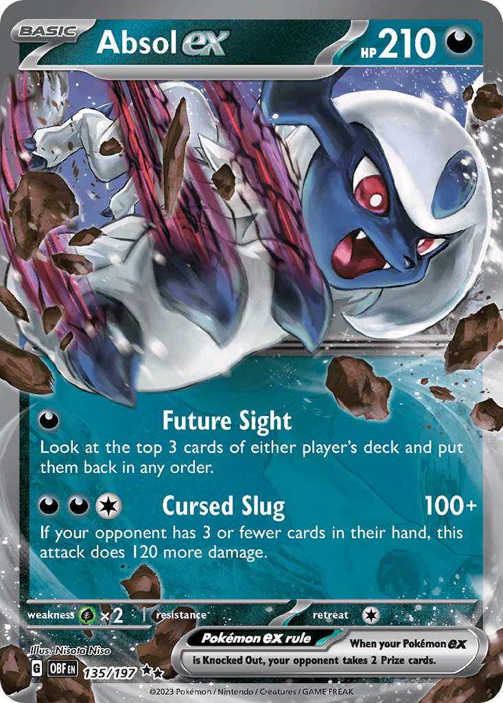 Absol ex Pokémon card