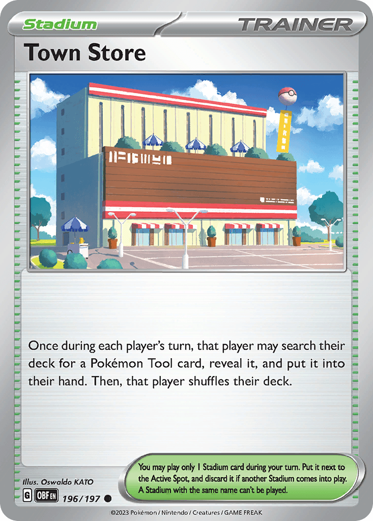 Town Store Pokémon card