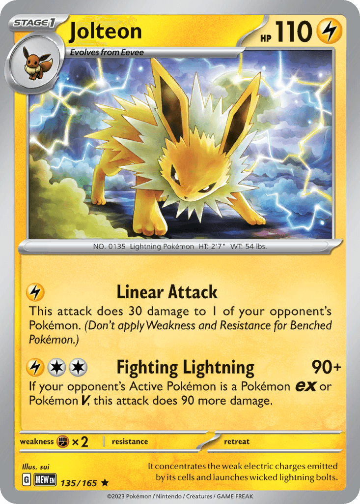 Jolteon from 151