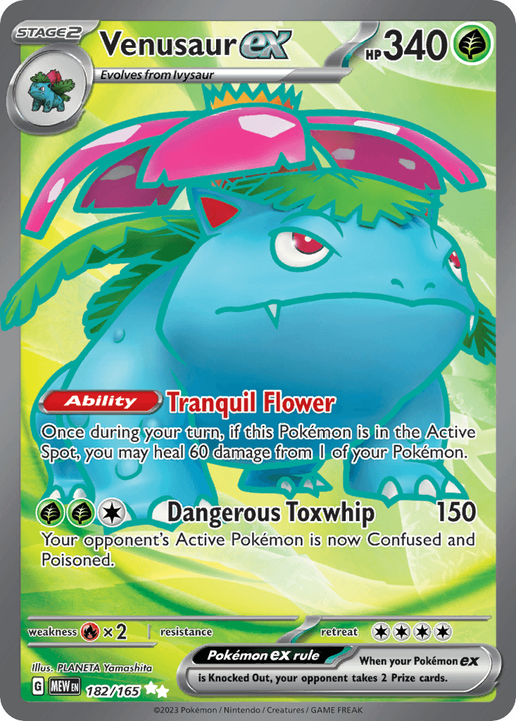 Venusaur ex from 151