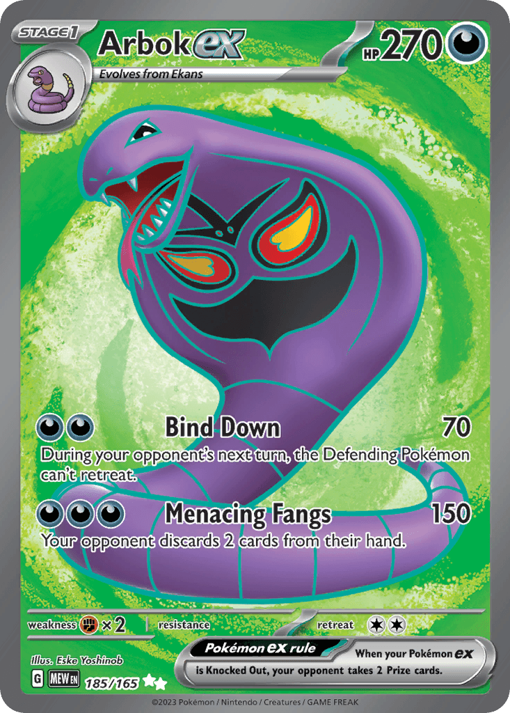Arbok ex — Ultra Rare
