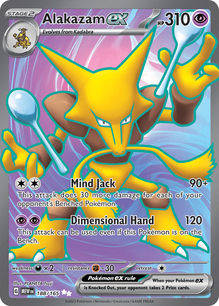 Alakazam ex from 151