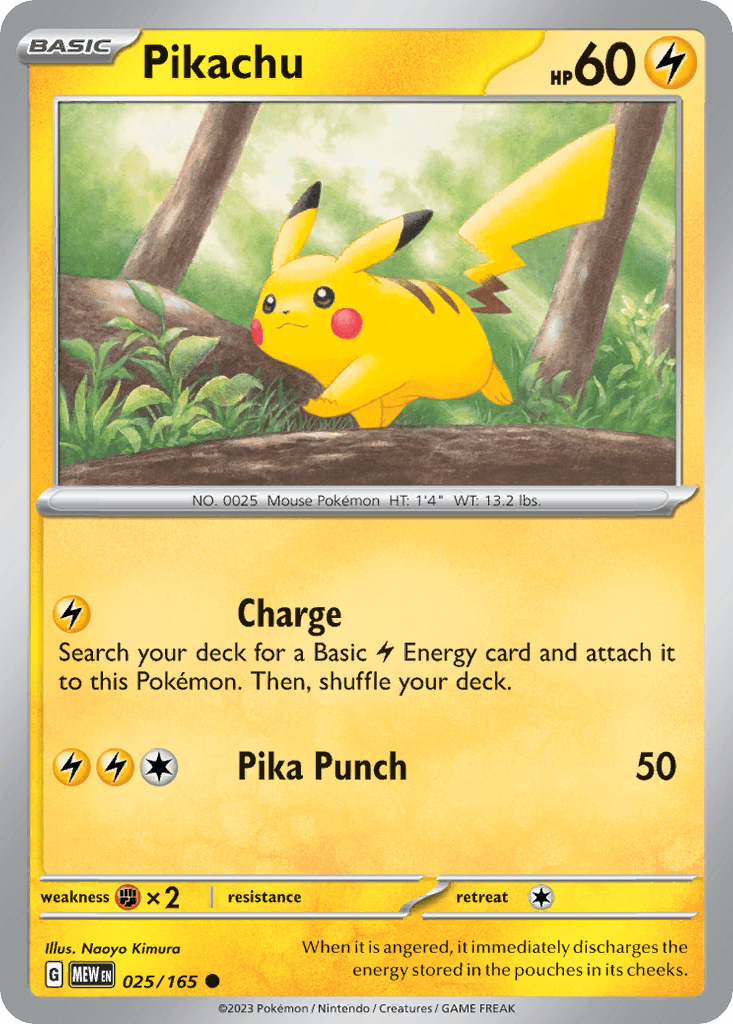 Pikachu from 151