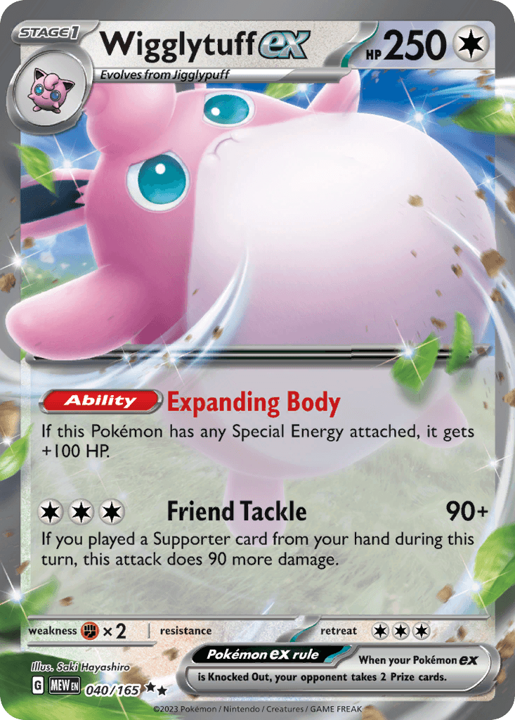 Wigglytuff ex — Double Rare