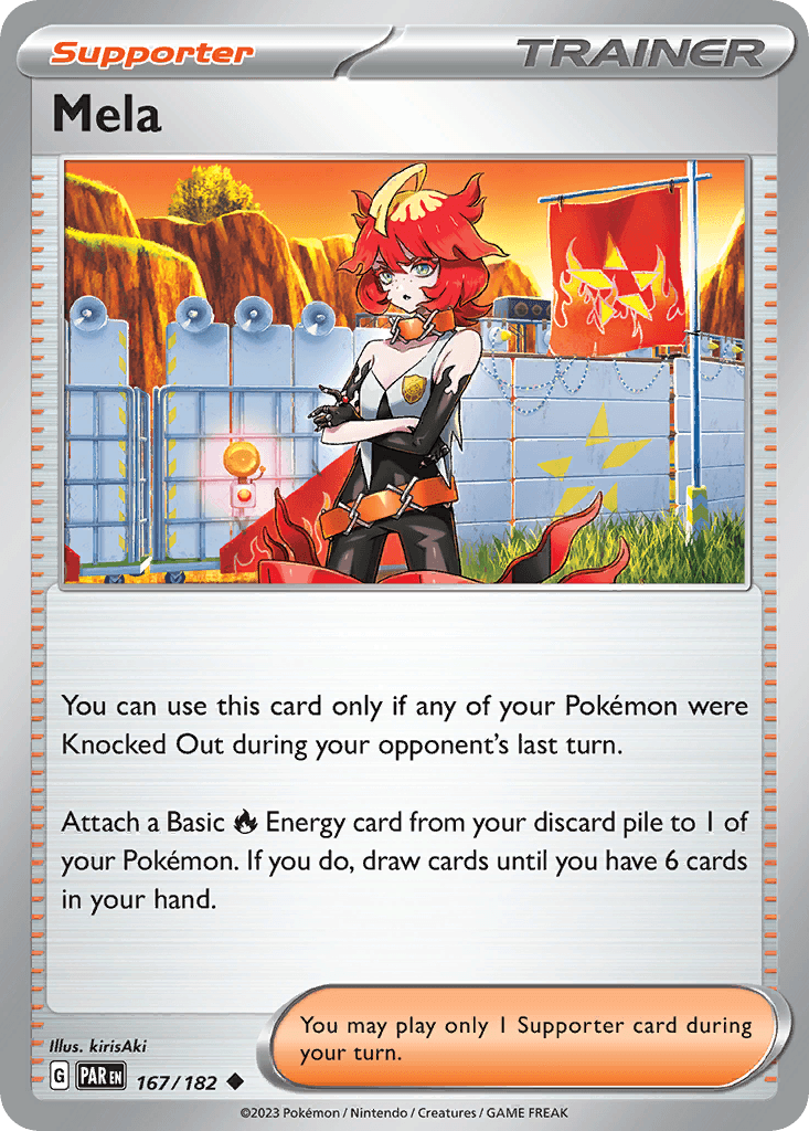 Mela Pokémon card