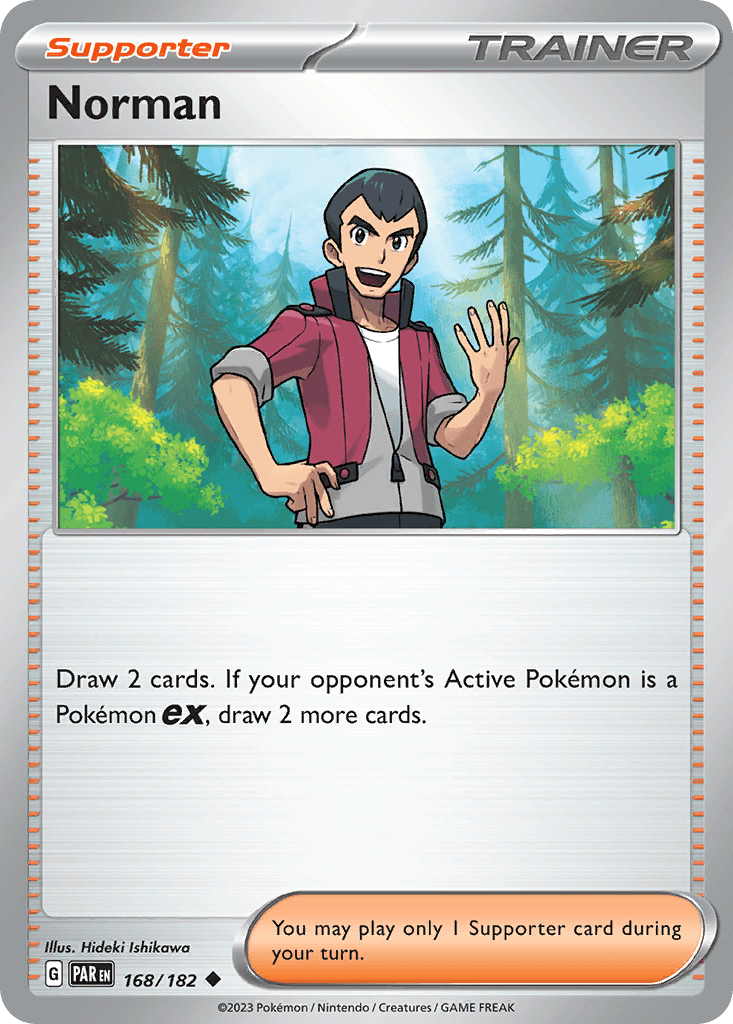 Norman Pokémon card
