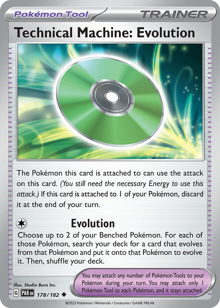 Technical Machine: Evolution Pokémon card