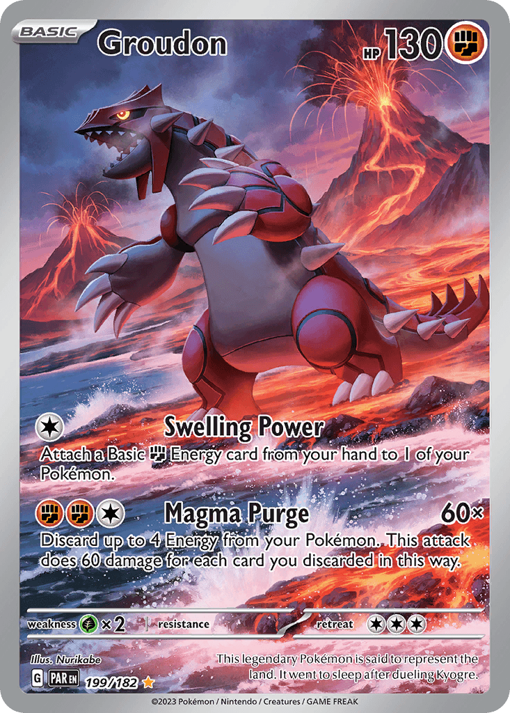 Groudon from Paradox Rift