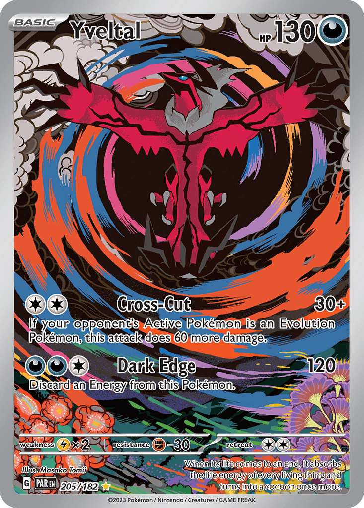 Yveltal Pokémon card