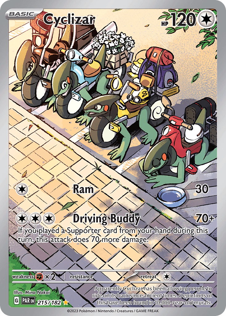 Cyclizar Pokémon card