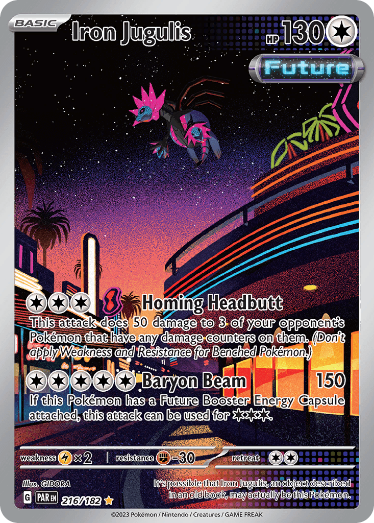 Iron Jugulis Pokémon card