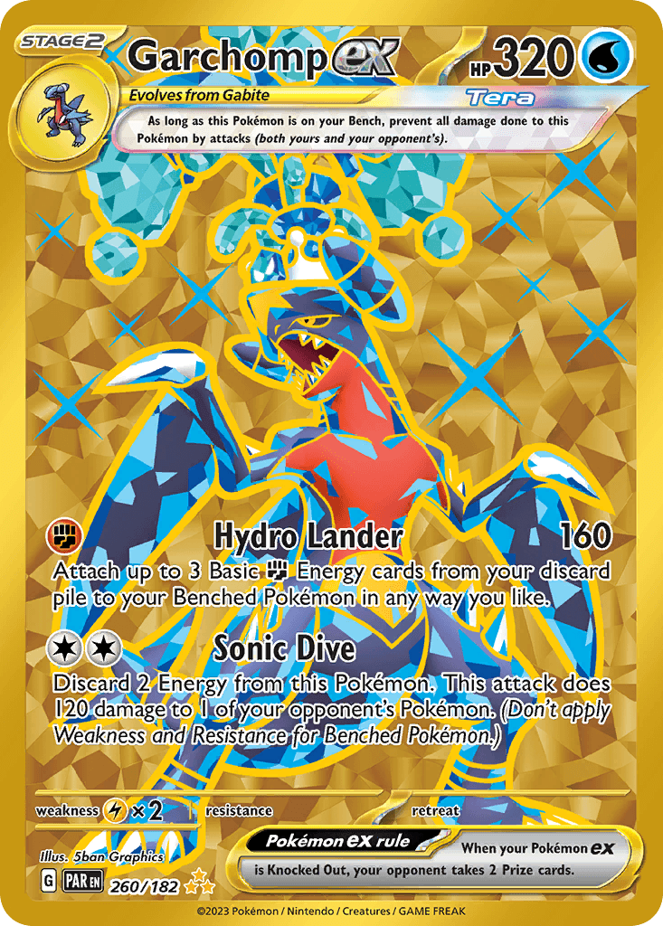 Garchomp ex — Hyper Rare