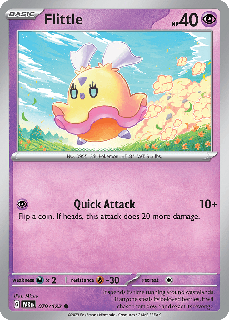 Flittle Pokémon card
