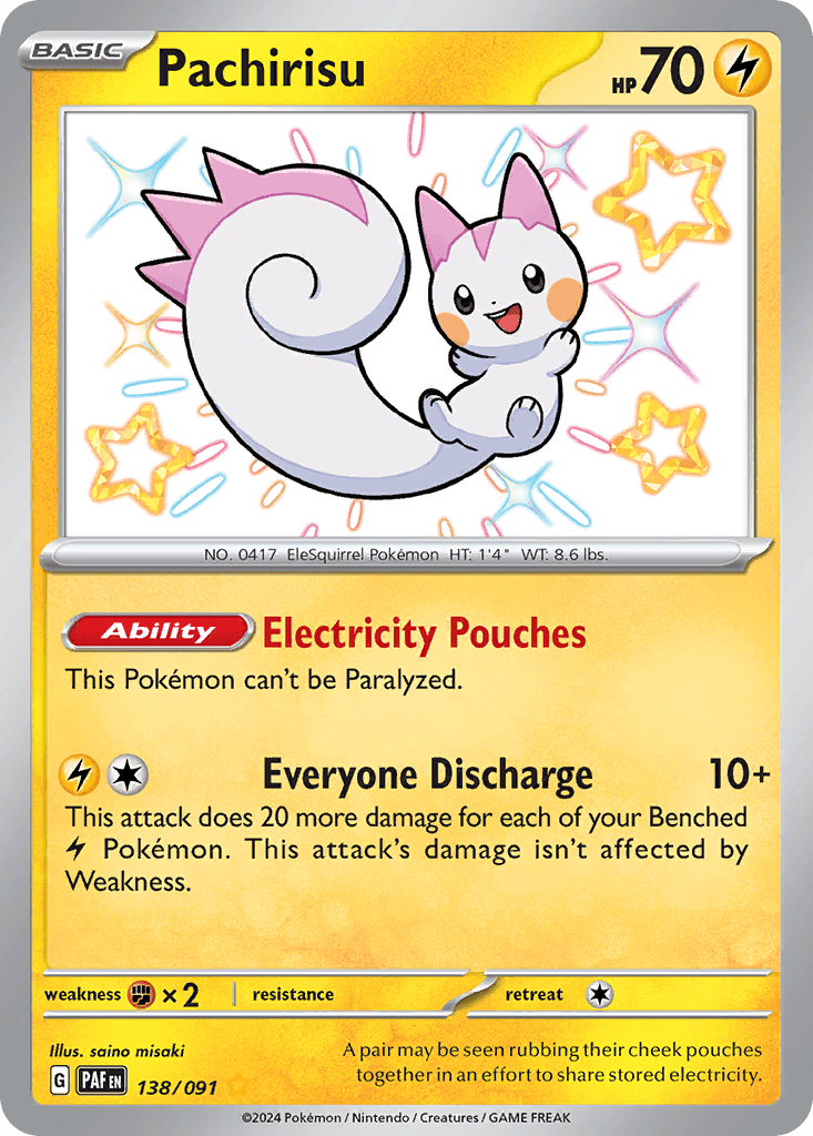 Pachirisu — Shiny Rare