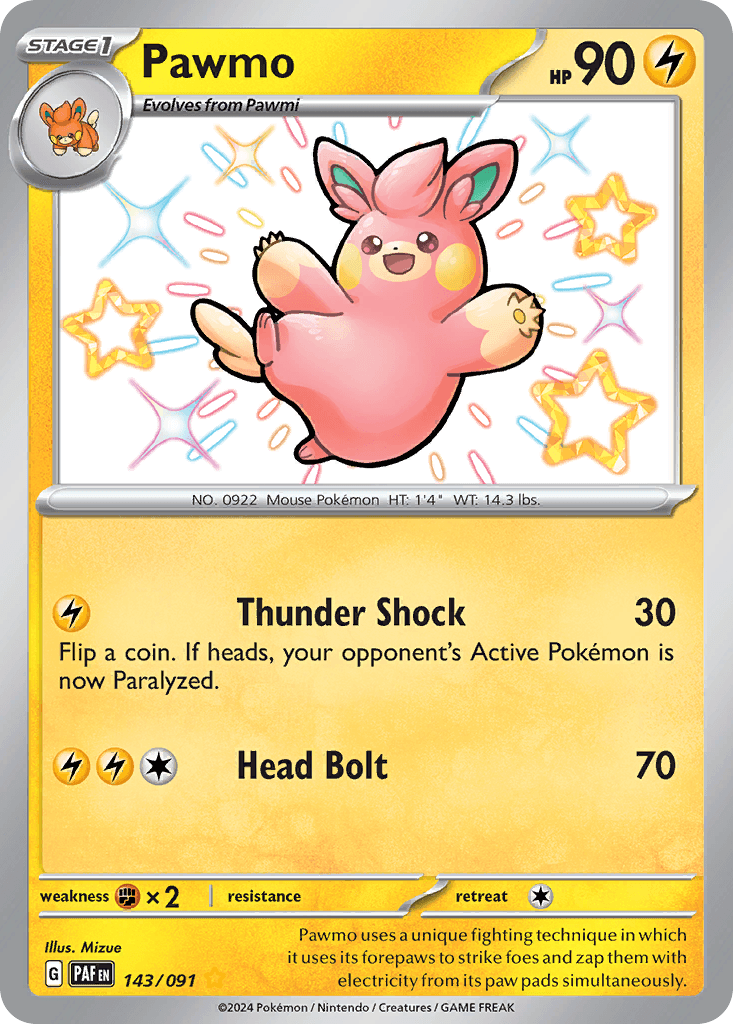 Pawmo — Shiny Rare