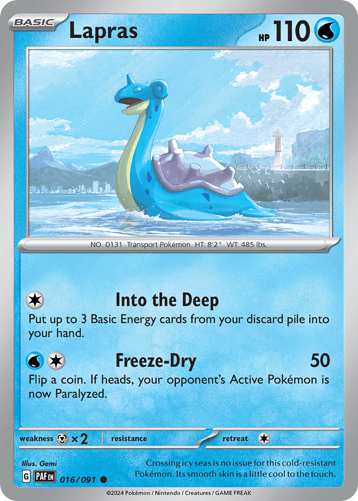 Lapras from Paldean Fates