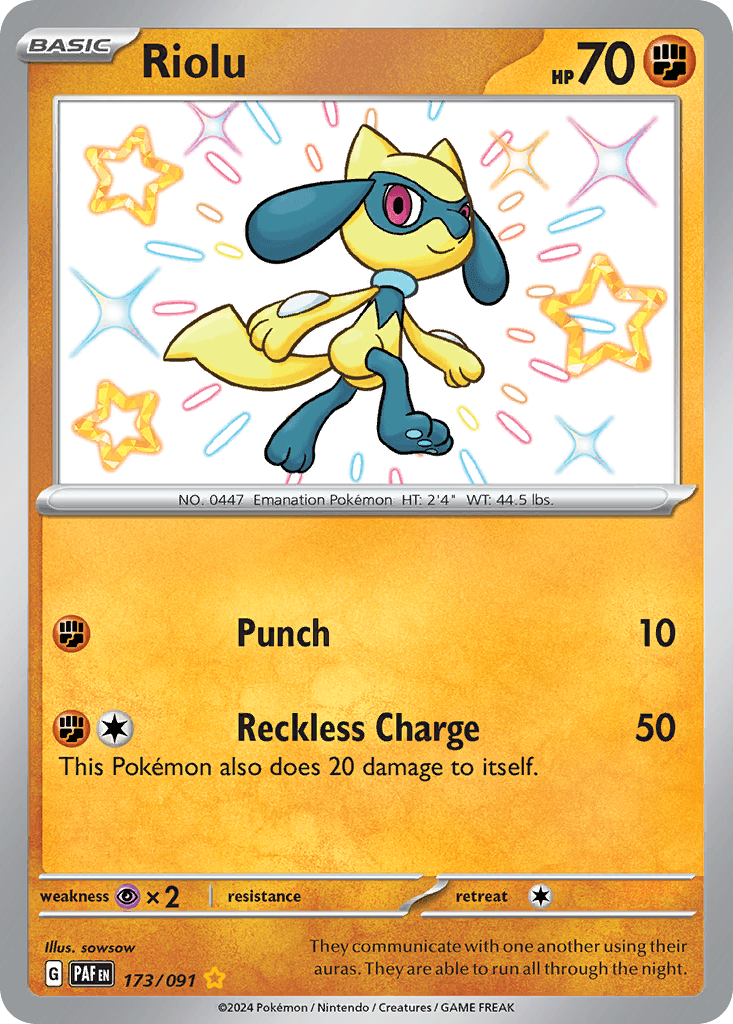 Riolu — Shiny Rare