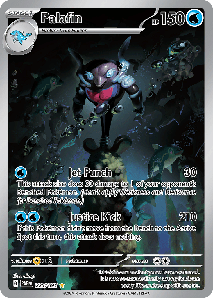 Palafin Pokémon card