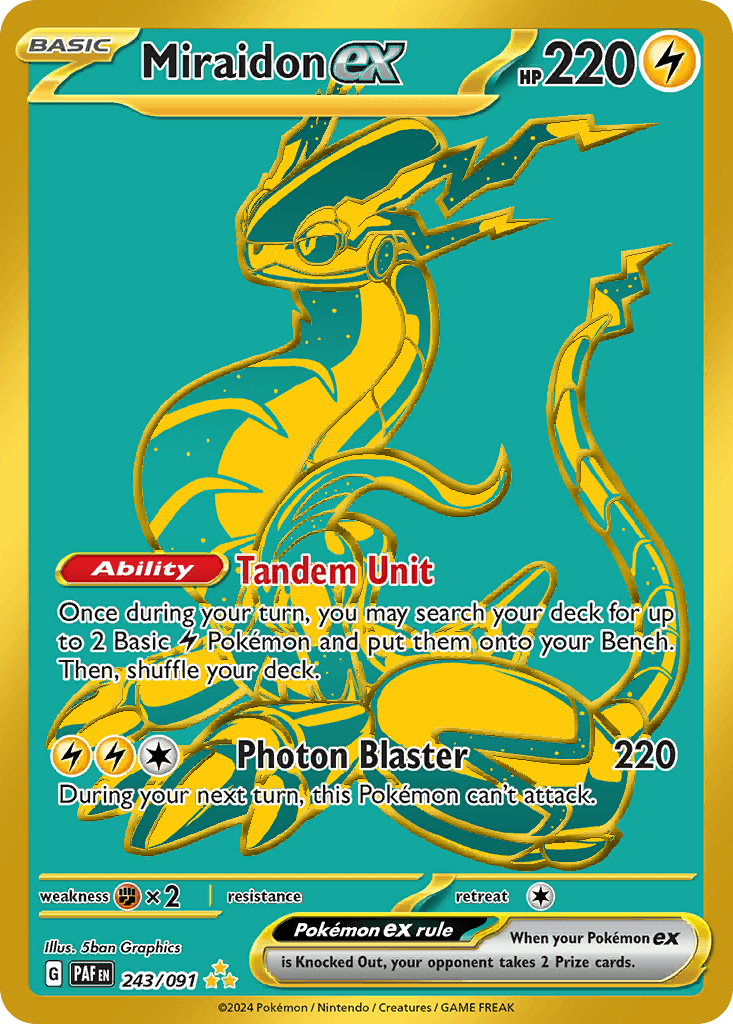 Miraidon ex — Gen 9