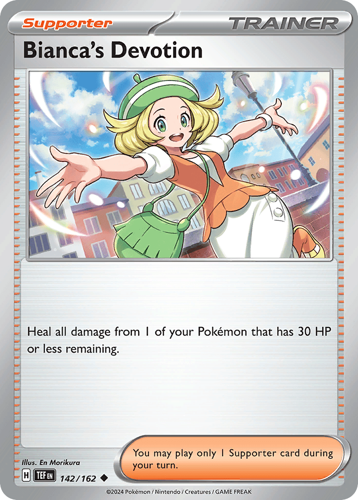 Bianca's Devotion Pokémon card
