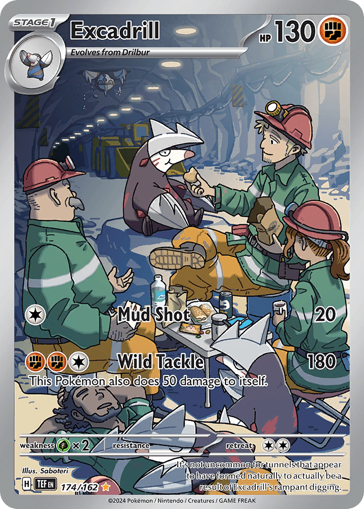 Excadrill Pokémon card